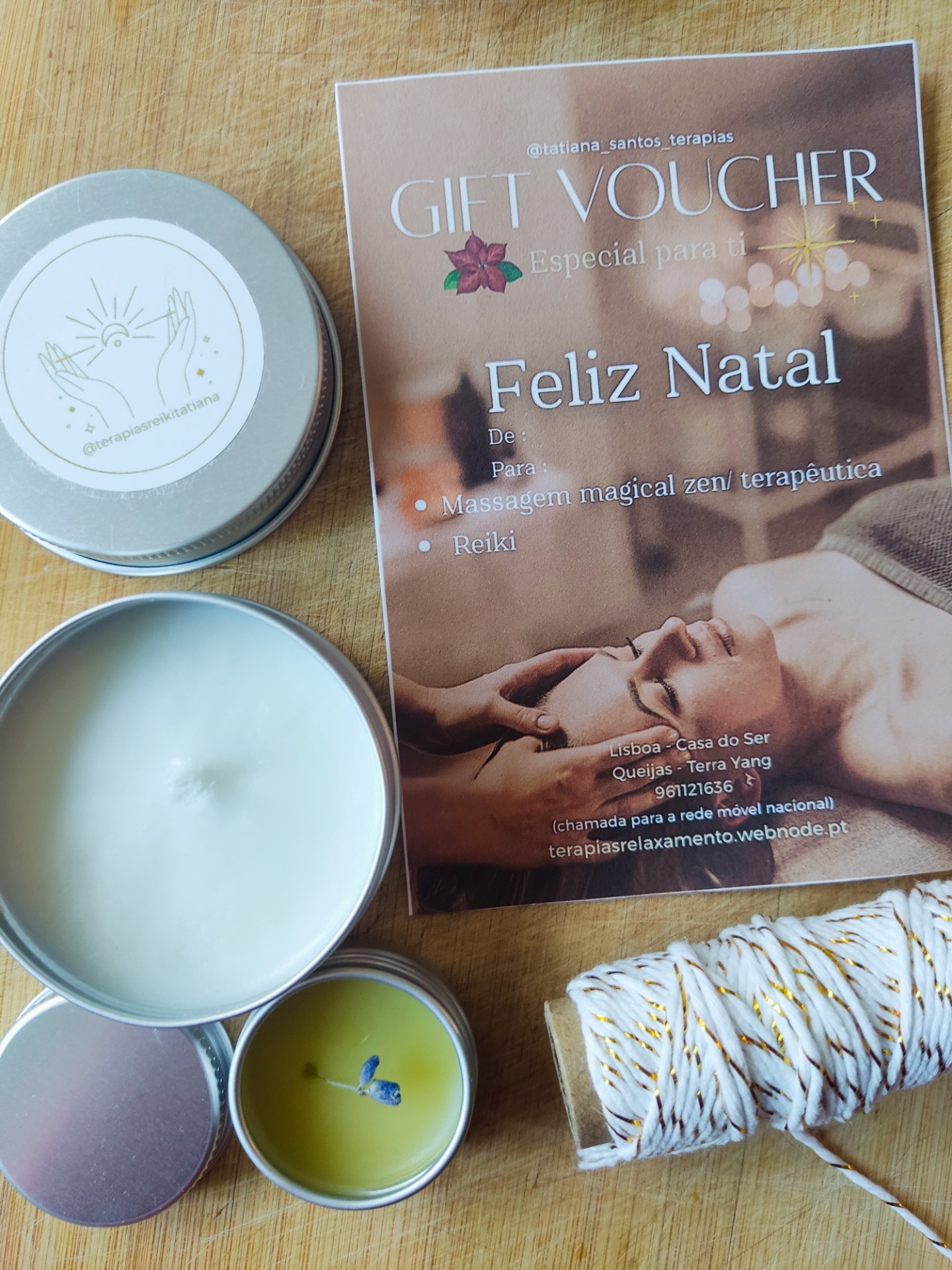 Velas naturais com óleos essenciais
